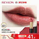 露华浓丽彩保湿滋润唇膏黑管口红4.2g温柔沙#225显白生日礼物送女友