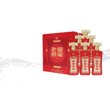 泸州老窖老窖世家酒和之真 52度浓香型白酒 纯粮礼品酒 52度 500mL 6瓶