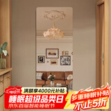 安尔雅 穿衣镜高清超白全身镜子无框粘贴墙卧室客厅试衣镜家用浴室镜7