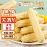 熙食甄谷 零0添加云南拇指玉米婴儿童甜小手指玉米粒棒早餐代餐杂粮1斤