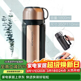 乐扣乐扣（LOCK&LOCK）保温壶304不锈钢保温保冷水壶户外露营旅行壶1.8L金色