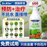 Dr.Riley德国原液花卉杀虫剂植物蚜虫呋虫胺喷雾土壤绿植月季花草红黑蜘蛛