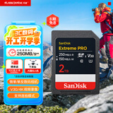 闪迪（SanDisk）2TB SD内存卡 4K V30 U3 C10 相机存储卡 读速250MB/s 写速150MB/s 微单/单反数码相机内存卡