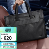 高尔夫（GOLF）商务公文包男士头层牛皮手提包15英寸电脑包公事包送男友父亲礼物