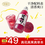 好望水 望梅好杨梅气泡果汁 300mL*6瓶 酸梅汤果汁饮料整箱