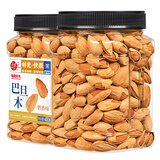 每果时光手剥巴旦木400g奶香味杏仁原味扁桃仁巴达木坚果干果休闲零食