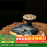 藏壶天下宜兴紫砂盖托茶宠纯手工摆件茶具配件青蛙莲子可养茶桌茶玩小摆件
