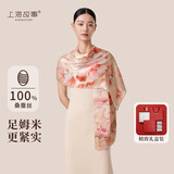 上海故事【升级加密30%】真丝丝巾桑蚕丝女空调披肩送妈妈生日礼物教师节