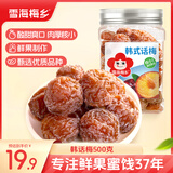 雪海梅乡 韩式话梅500g 话梅蜜饯梅子干蜜饯果干果脯孕妇儿童休闲零食