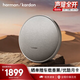 哈曼卡顿（Harman/Kardon） ONYX 9 音乐卫星九代 桌面音箱电脑音响户外便携音响 户外蓝牙音箱 桌面播放器低音炮 生日礼物 ONYX 9 灰色