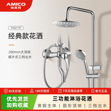 埃美柯 （AMICO）淋浴花洒套装 增压卫浴家用淋雨器全铜龙头可升降花洒 【店铺优选】A款