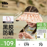 蕉下儿童防晒帽遮阳帽太阳帽子男女童空顶帽BM500贝壳帽狐狸乐园