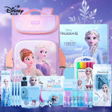迪士尼（Disney）文具套装 小学生书包儿童文具礼盒学习用品文具大礼包小女孩生日礼物儿童节礼物 艾莎公主
