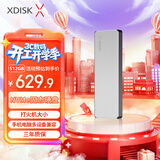 小盘(XDISK)512GB USB3.2移动固态硬盘（PSSD）M系列 Type-C银色固态Nvme协议超簿便携手机直连兼容MAC