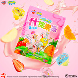 蜡笔小新海绵宝宝什锦果冻 1kg*3袋 多种水果混合口味 童年经典 休闲零食