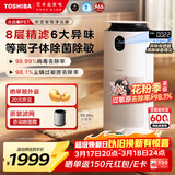 东芝（TOSHIBA）空气净化器宠物净化器大白梨PET去毛除毛大风量除花粉过敏源除尘净化器除螨源消毒杀菌家用除烟味