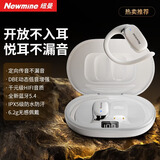纽曼（Newmine）LY29挂耳式蓝牙耳机开放式真无线不入耳高音质运动跑步通话降噪游戏耳机适用苹果小米华为手机 白
