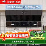 苏泊尔（SUPOR）抽吸排油烟机家用19m³侧吸式小户型简易适老齐平橱柜宽域拢烟不碰头以旧换新DJ13S