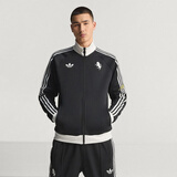 阿迪达斯（adidas）男 足球系列 JUVE OG TT 尤文图斯足球立领三条纹夹克 KB4452 XL