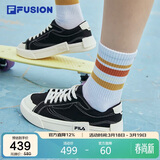 FILA FUSION斐乐潮牌POP帆布鞋女鞋运动鞋休闲板鞋