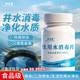 邦洁星饮用水消毒片1瓶 农村井水饮水消毒粉洪灾后净化水质消毒片食用级