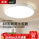 箭牌 吸顶灯led灯具卧室客厅灯饰书房灯薄款卧室