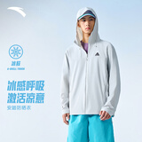 安踏软壳防晒衣丨冰丝风衣男夏季户外抗紫外线透气防泼水徒步外套