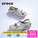 卡骆驰（CROCS）洞洞鞋贝雅男鞋女鞋轻便耐磨一脚蹬拖鞋休闲鞋|10126 卵石色-2V3 44 (280mm)