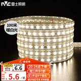 雷士led灯带灯条高亮贴片暗槽灯软灯带高亮2835-60珠-暖白100米装