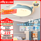 雷士（NVC）LED照明吸顶灯儿童氛围卧室灯健康护眼创意可爱童趣卡通龙猫蓝色