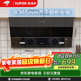 苏泊尔（SUPOR）抽吸排油烟机家用19m³侧吸式小户型简易适老齐平橱柜宽域拢烟不碰头以旧换新DJ13S