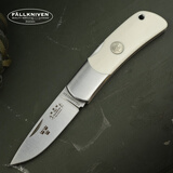 FALLKNIVEN QUALITY KNIVES原装进口瑞典fk高硬度粉末钢高端收藏把玩折叠刀便携礼品刀锋利刀 TK3eyc Elmax 仿真象牙手柄