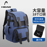 海德（HEAD）双肩包男女笔记本电脑包书包大容量相机摄影包国家地理骑行背包
