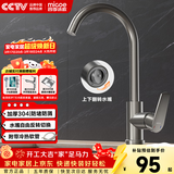 四季沐歌厨房水龙头系列304不锈钢冷热净铅360°旋转洗菜盆水槽龙头