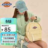 Dickies背包女初高中大学生双肩包多巴胺通勤上课旅行mini小书包清新黄色