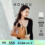 红谷包包女包牛皮通勤丝巾手提包大容量女士包包礼盒款生日礼物送女友