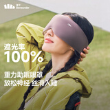 蕉下（beneunder）眼罩睡眠遮光男女士旅行出差缓解疲劳重力按摩眼罩 砂木棕