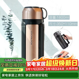 乐扣乐扣（LOCK&LOCK）保温壶304不锈钢保温保冷水壶户外露营旅行壶1.8L金色