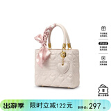 纽芝兰（NUCELLE）戴妃包2026新款红色新娘结婚包斜挎手提大容量单肩女士包生日礼物