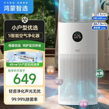 鸿蒙智选 除甲醛除菌消毒除异味 除雾霾沙尘过敏原花粉去烟味 家用宠物母婴室内客厅净化机 性价比优选 净化器1i【适用面积42㎡】
