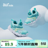 361°儿童学步鞋春秋男女童软弹毛毛虫鞋运动宝宝鞋 绿25