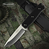 FALLKNIVEN QUALITY KNIVES瑞典进口fallkniven飞行员生存刀elmax高硬度粉末钢求生户外直刀 F1x  Elmax 钢本色