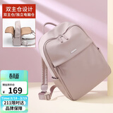 高尔夫（GOLF）双肩电脑包女14/15.6英寸笔记本华为旅行背包大学生书包商务出差