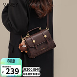 viney包包女包牛皮斜挎剑桥包轻奢单肩小方包生日礼物高级感送女友老婆