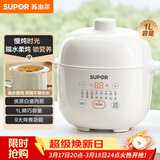 苏泊尔（SUPOR） 电炖锅 电炖盅 燕窝炖 宝宝辅食 婴儿煮粥锅1L精巧容量 bb煲 迷你煮粥煲汤锅隔水炖DZ10YC882