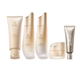 袋鼠妈妈护肤品小麦换季滋润保湿隔离洁水乳霜5件过节礼盒版