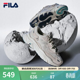 FILA斐乐女鞋跑步鞋情侣同款老爹鞋FILA MARS火星鞋男鞋休闲运动鞋 【女款】奶白/木薯粉-GT 38