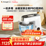 长帝（changdi）企鹅顶顶Pro厨师机家用和面机全自动和面揉面一体机多功能轻音料理机打蛋辅食发酵冰桶节日礼物