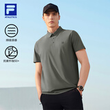FILA斐乐菁英POLO丨 短袖POLO26夏季新款男士凉感防晒商务上衣
