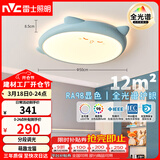 雷士（NVC）LED照明吸顶灯儿童氛围卧室灯健康护眼创意可爱童趣卡通龙猫蓝色